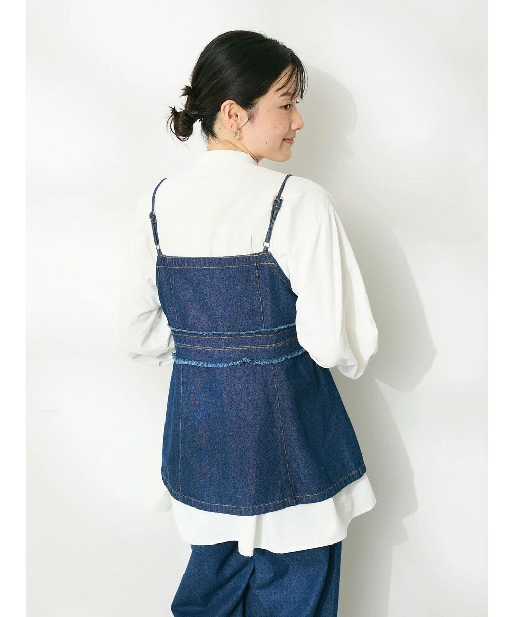 CRAFT STANDARD BOUTIQUE デニム２ＷＡＹキャミビスチェ 