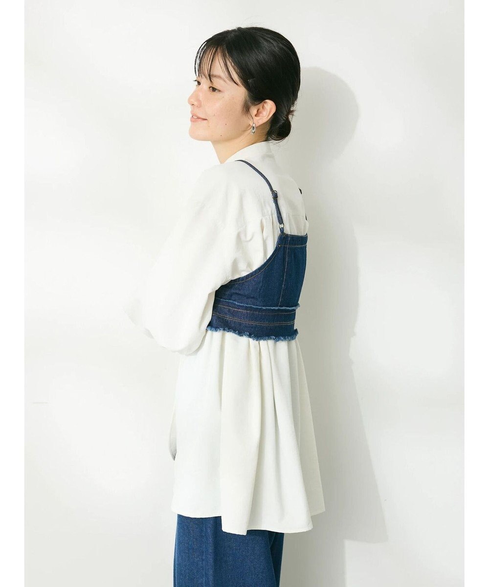 CRAFT STANDARD BOUTIQUE デニム２ＷＡＹキャミビスチェ 