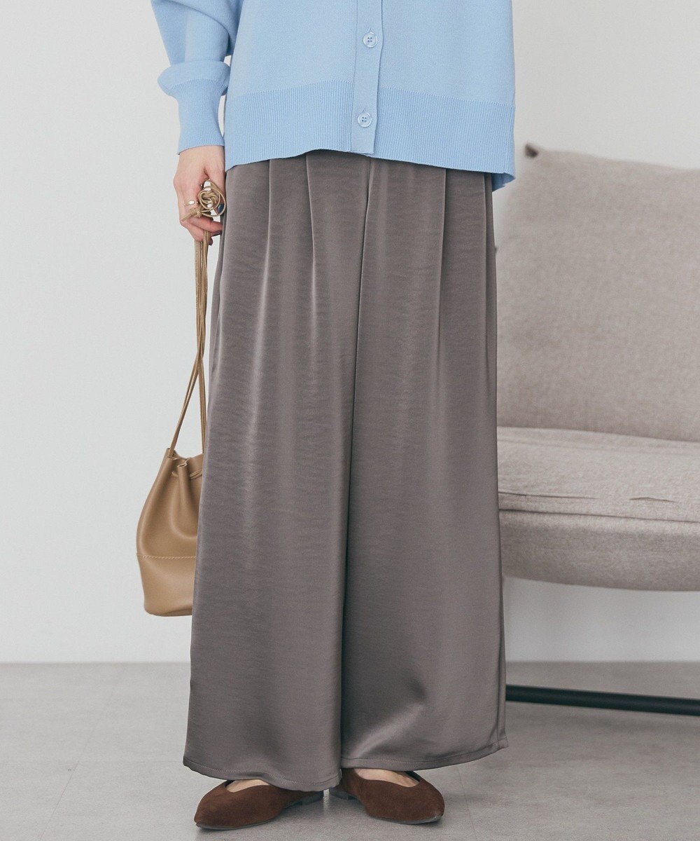 AMERICAN HOLIC サテンリラックスイージーパンツ 