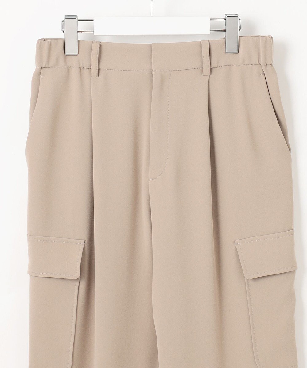 自由区 【洗える】ダブルクロスカーゴ パンツ 