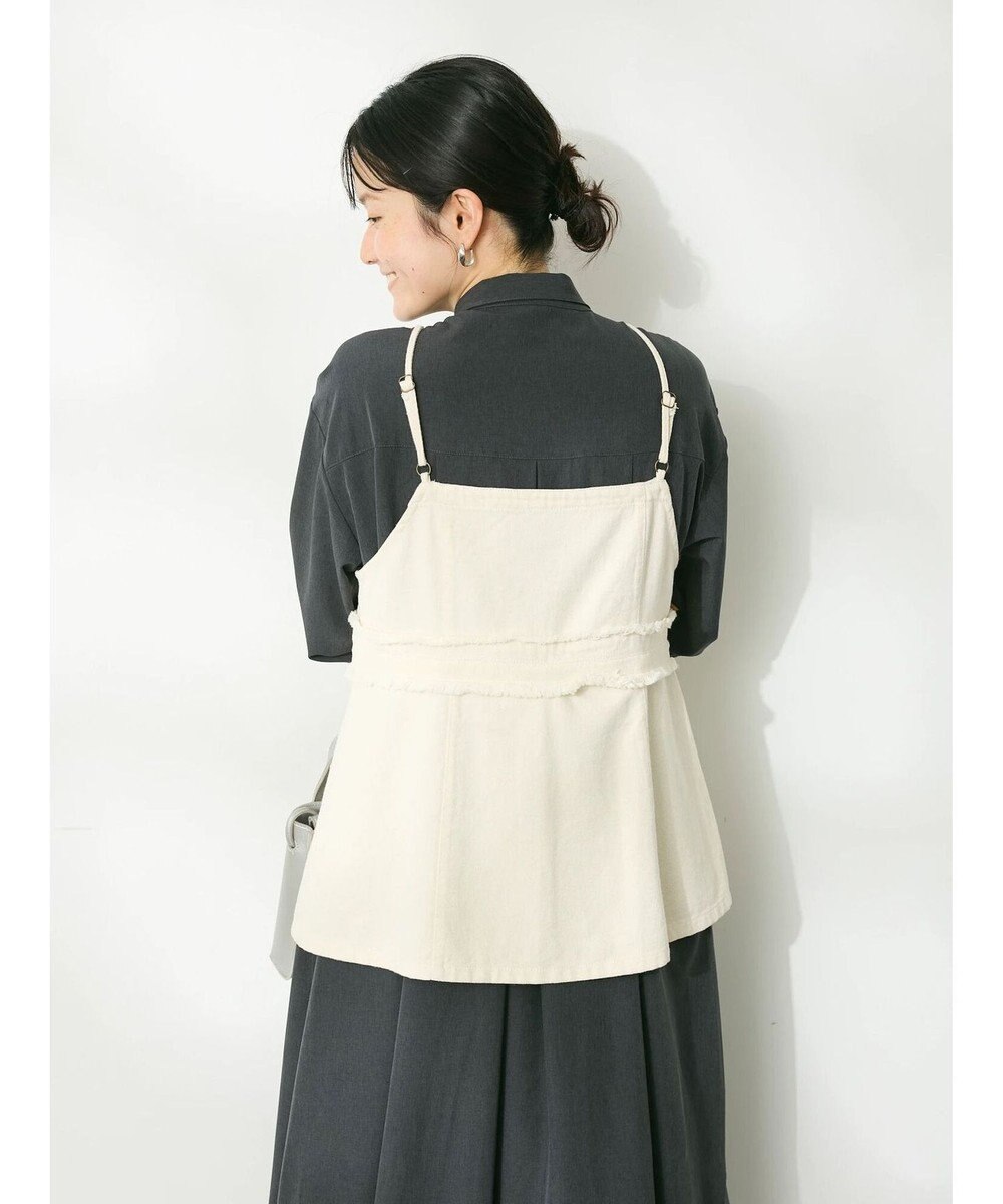 CRAFT STANDARD BOUTIQUE デニム２ＷＡＹキャミビスチェ 