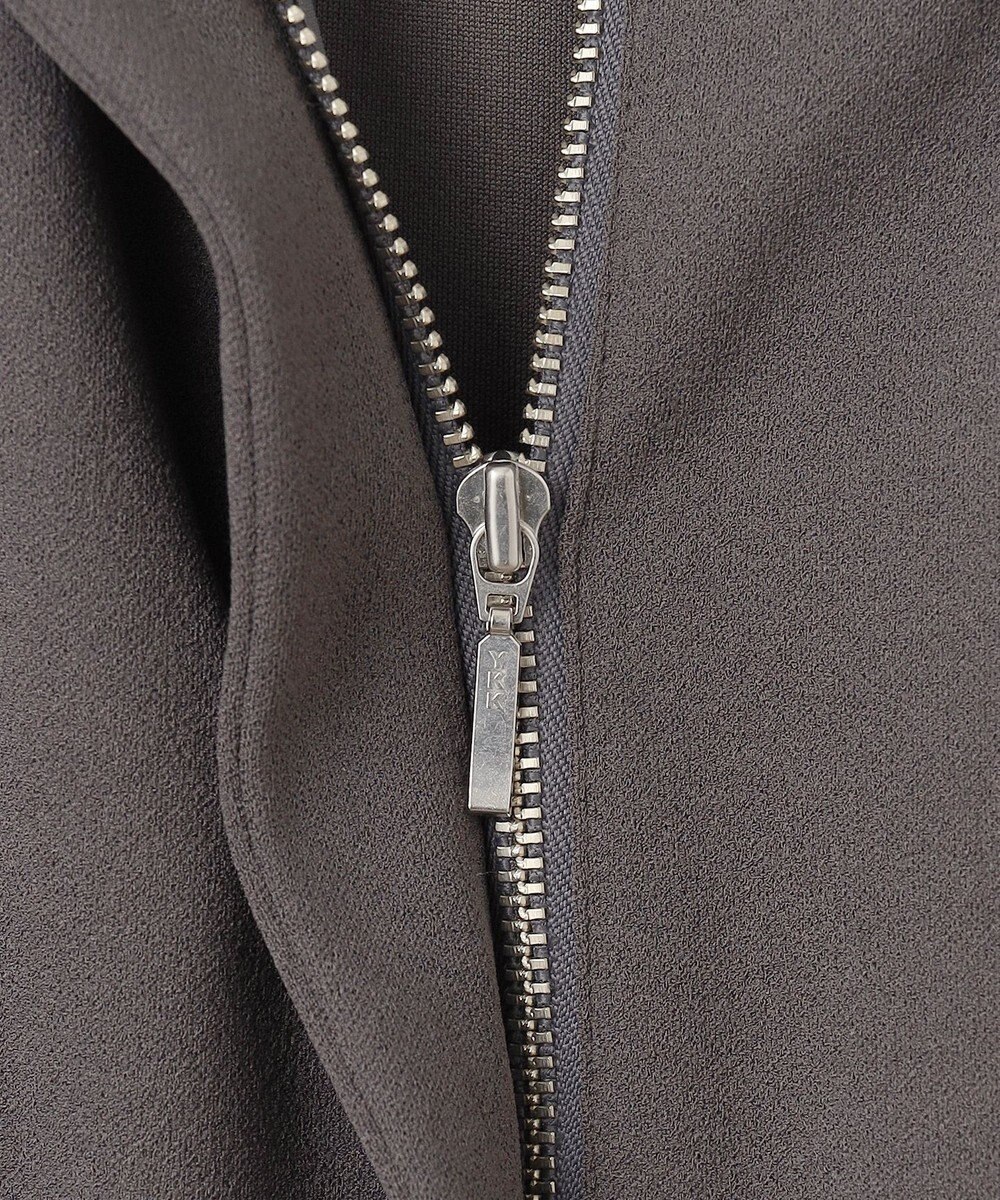 J.PRESS LADIES ジョーゼットジャージー タックスリーブ ブルゾン 