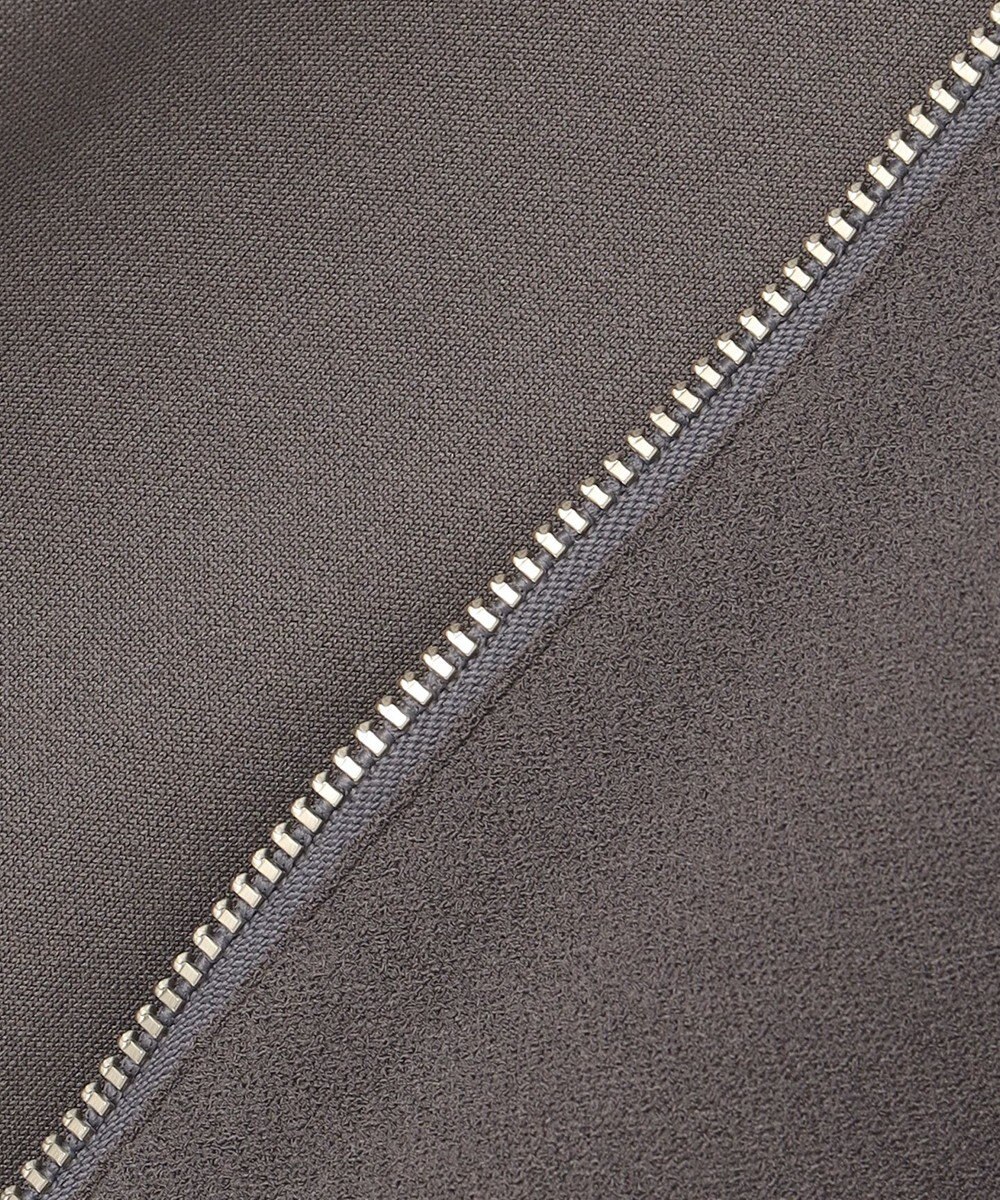 J.PRESS LADIES ジョーゼットジャージー タックスリーブ ブルゾン 