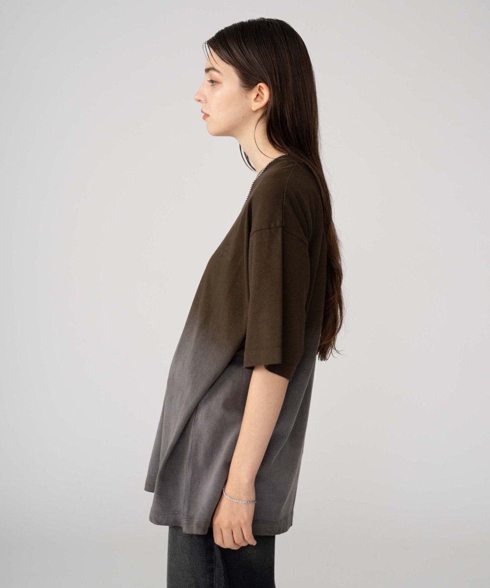 WEGO 【ユニセックス着用ITEM/MLサイズ展開】グラデーションワンポイントT（SS） 