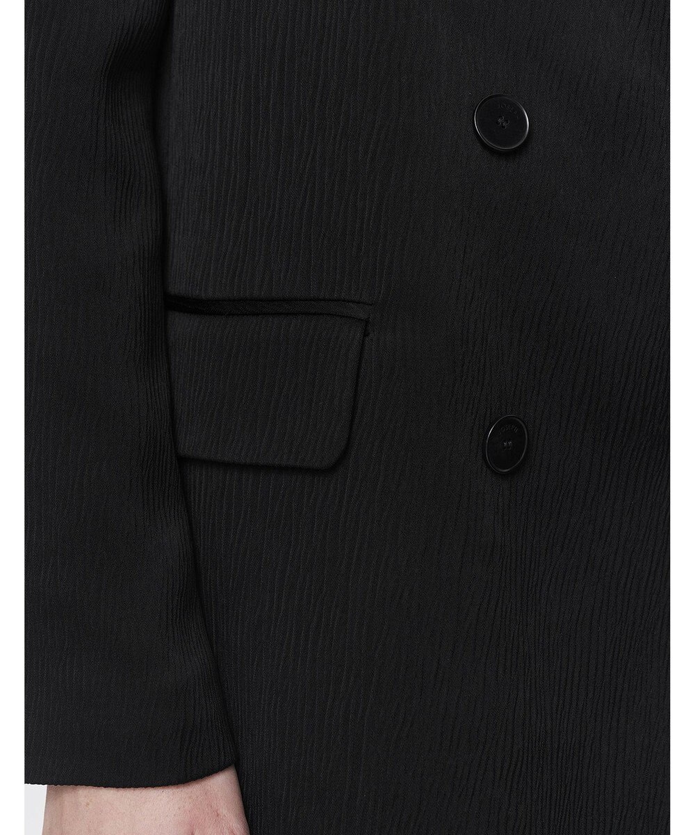 JOSEPH テクスチャードビスコース　ダブルブレステッドジャケット 