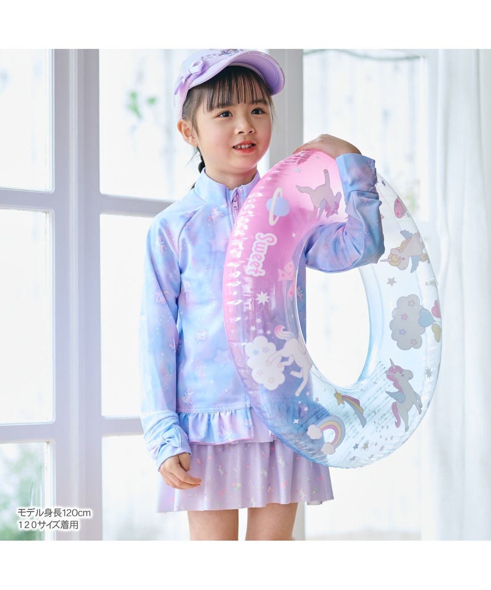 Mother garden マザーガーデン 浮き輪 子供用 60cm 《ユニコーンレインボー/ユニコーングラデーション/レモンくま》 単品 