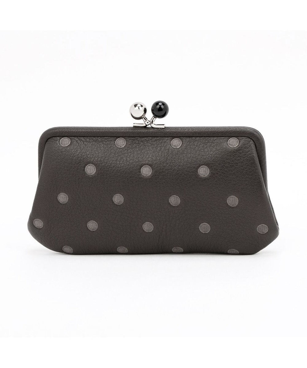 UNBILLION ペルケ perche / アクリル玉がま口長財布 