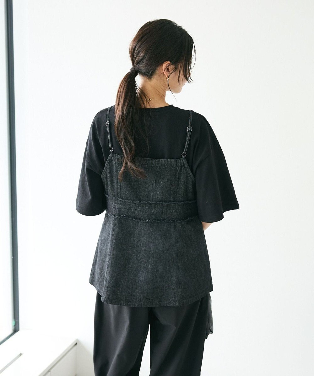 CRAFT STANDARD BOUTIQUE デニム２ＷＡＹキャミビスチェ 