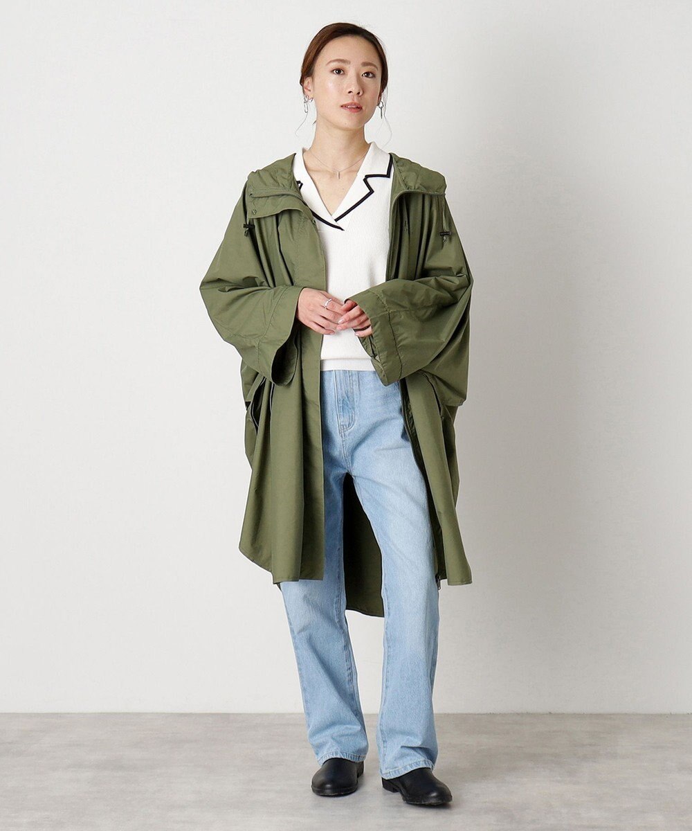 MOONBAT POLO RALPH LAUREN レインポンチョ レインベア 50デニール生地／着丈98cm 収納袋付き 