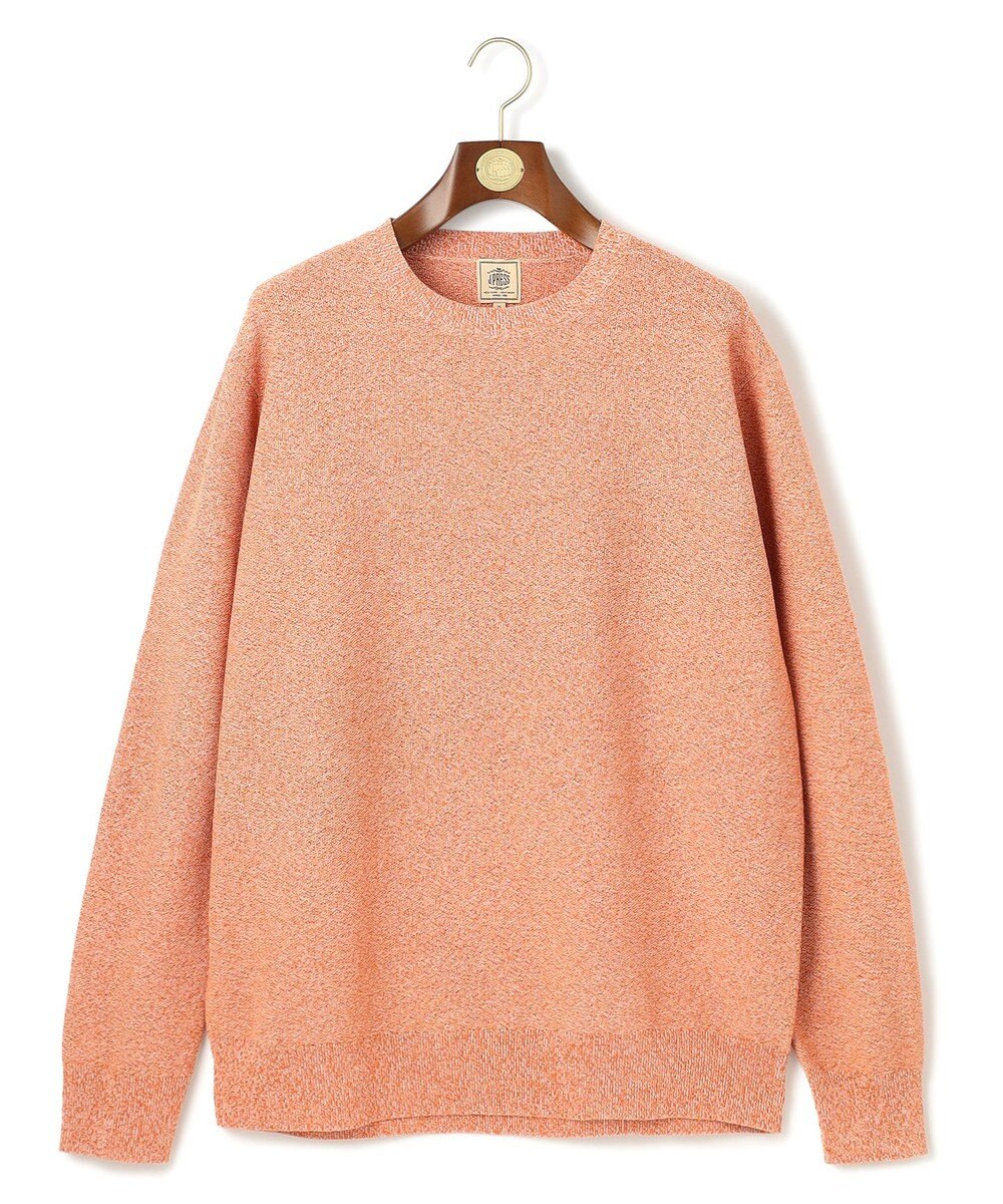 J.PRESS MEN 【KING SIZE】ギマコットンクルーニット 