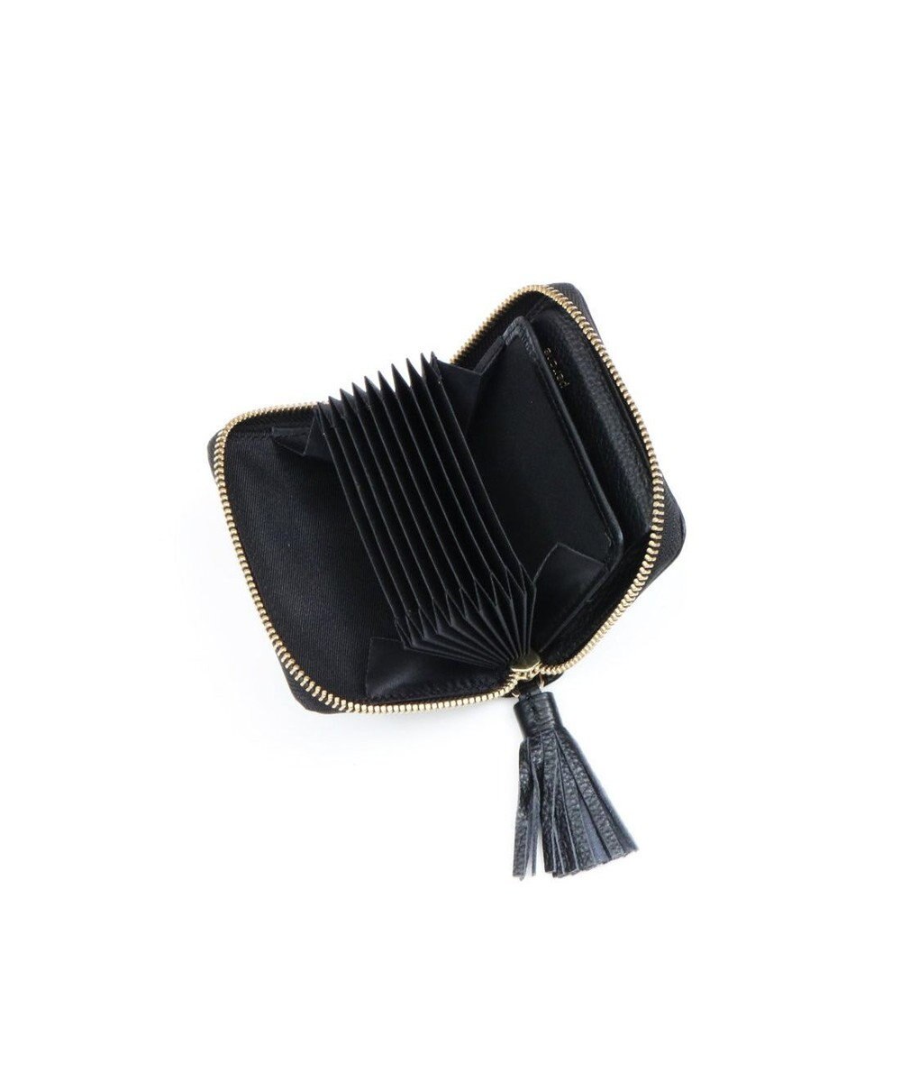 UNBILLION ペルケ perche / ドット型押し・ジャバラカードウォレット 