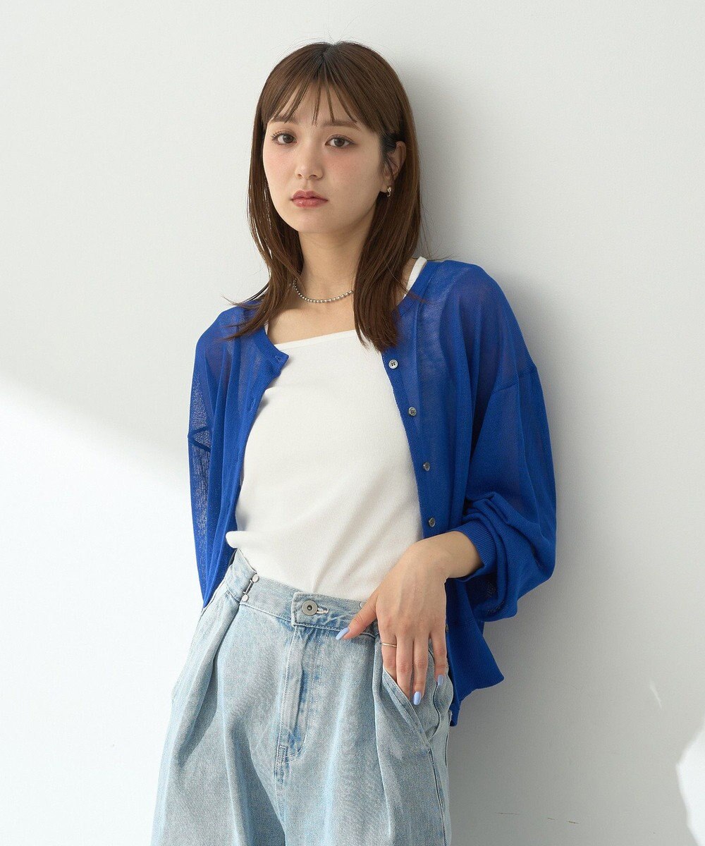 earth music&ecology レイヤードカットタンクトップ 