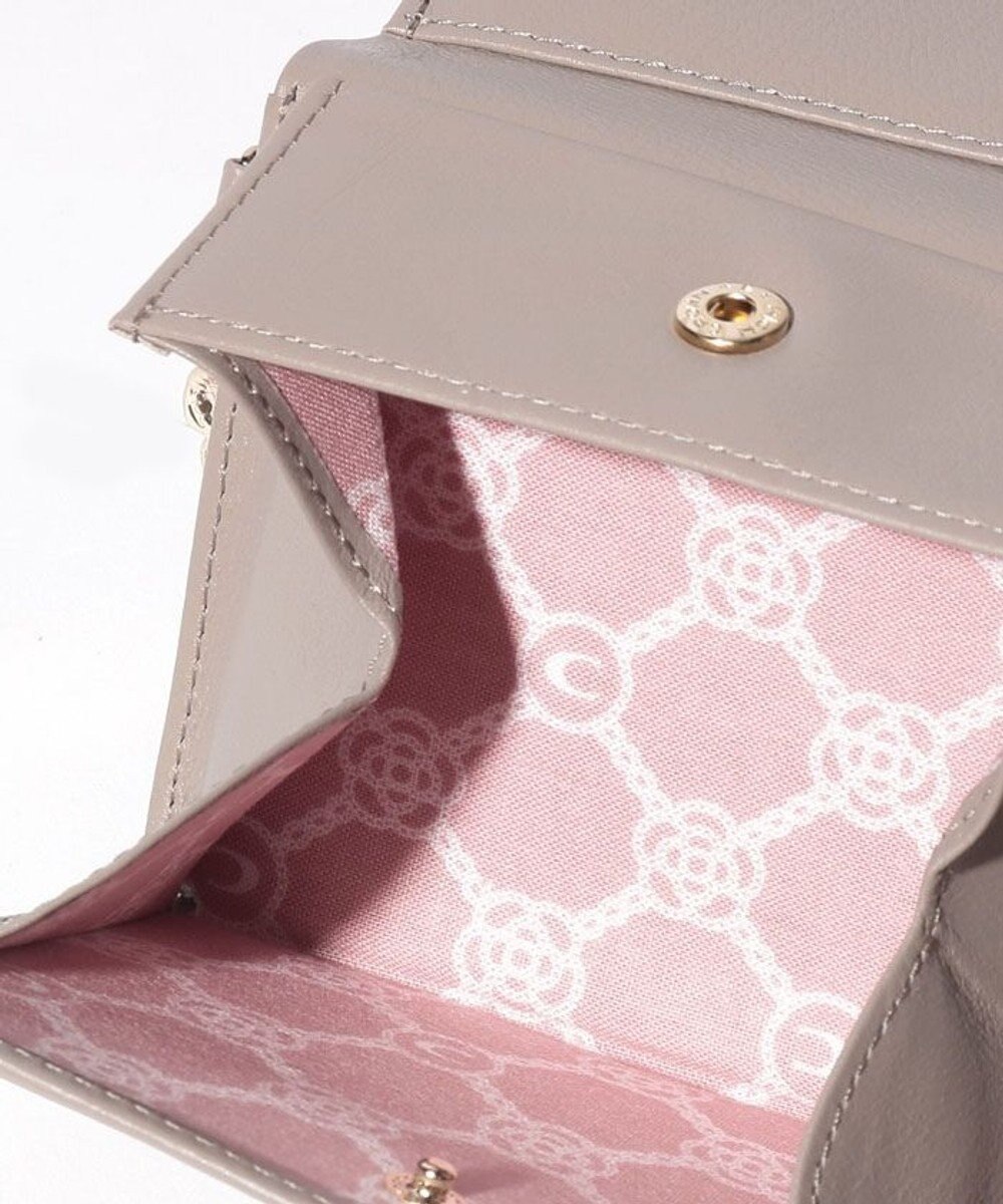 CLATHAS ワッフル　2つ折り財布 