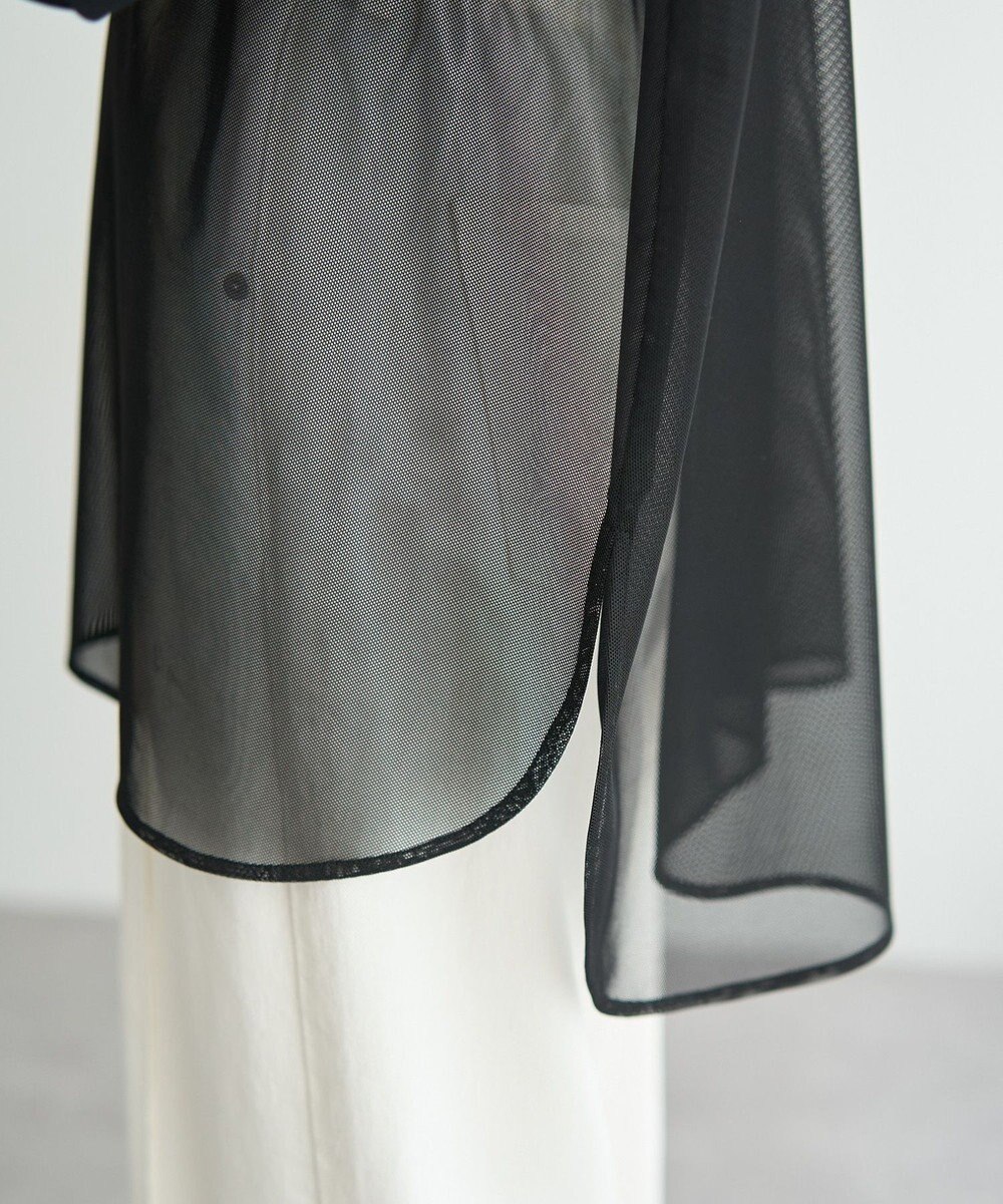 YECCA VECCA メッシュMIXデザインシャツ② 