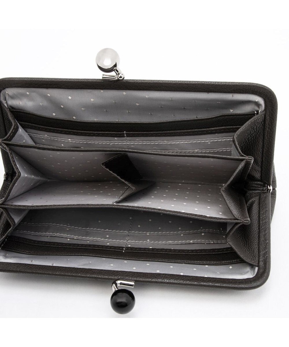 UNBILLION ペルケ perche / アクリル玉がま口長財布 