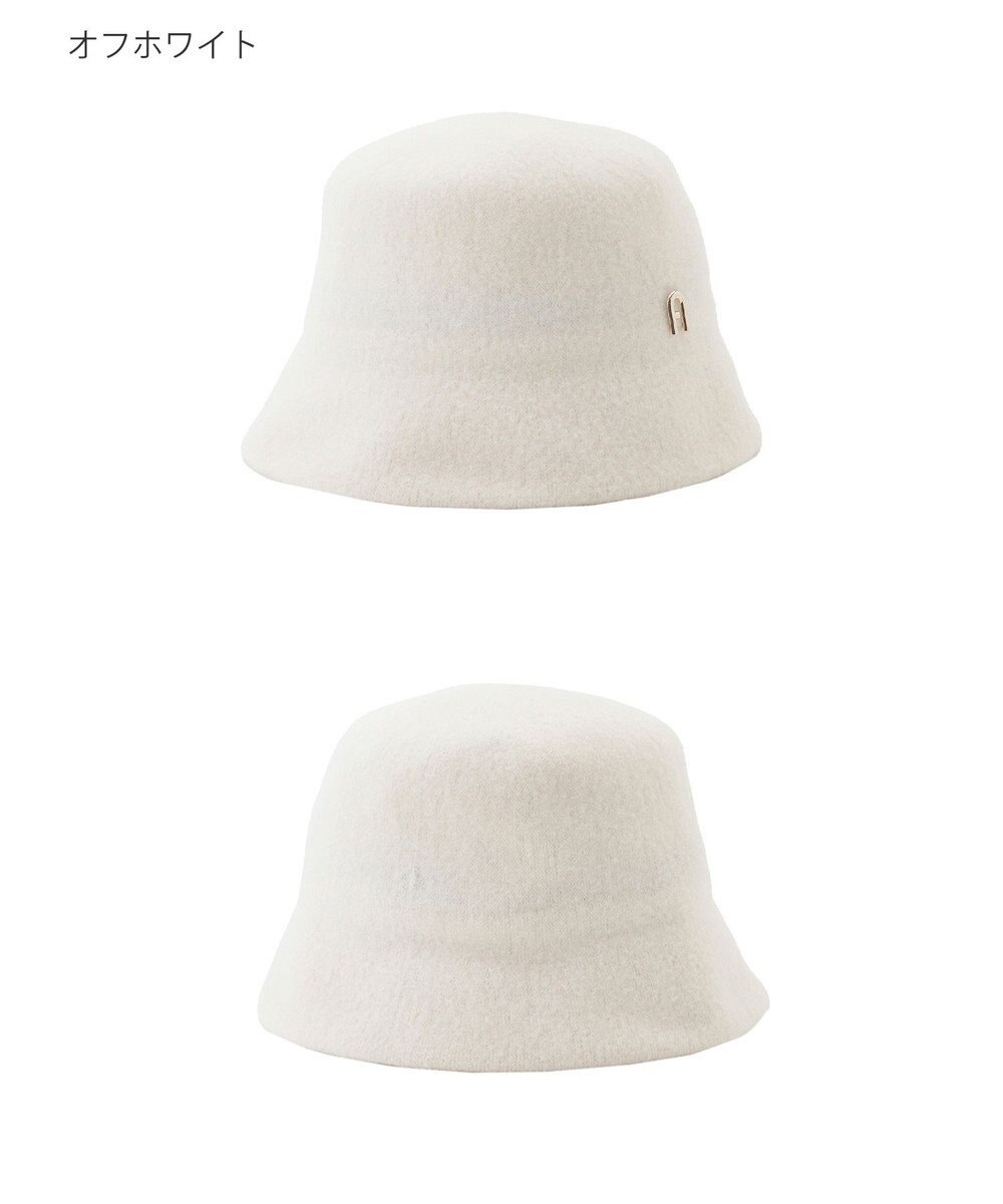 MOONBAT FURLA(フルラ)ロゴ付き バスクハット 帽子 UVカット サイズ調整 