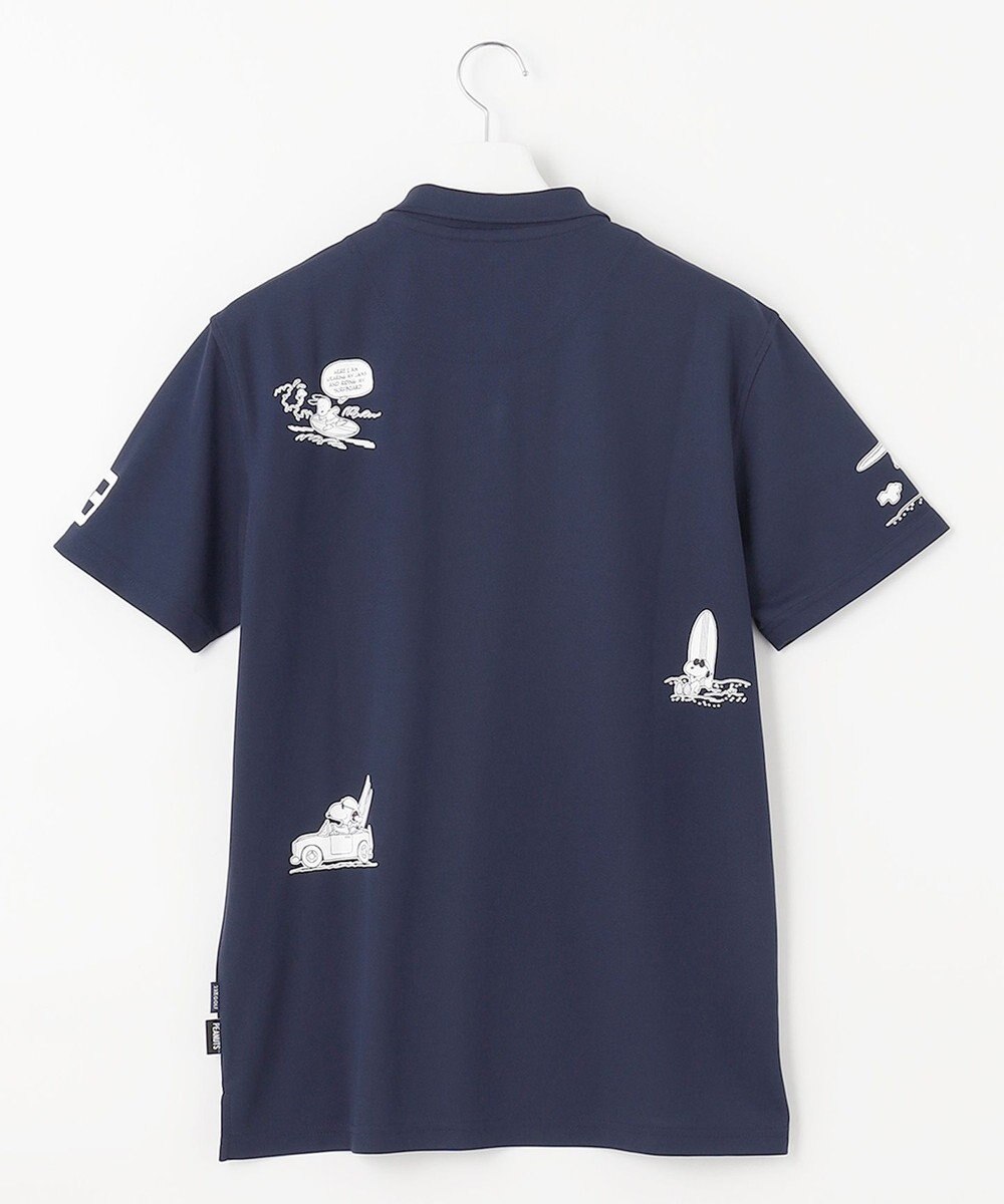 23区GOLF 【PEANUTS】【MEN】スヌーピーコラボ 半袖ポロシャツ 