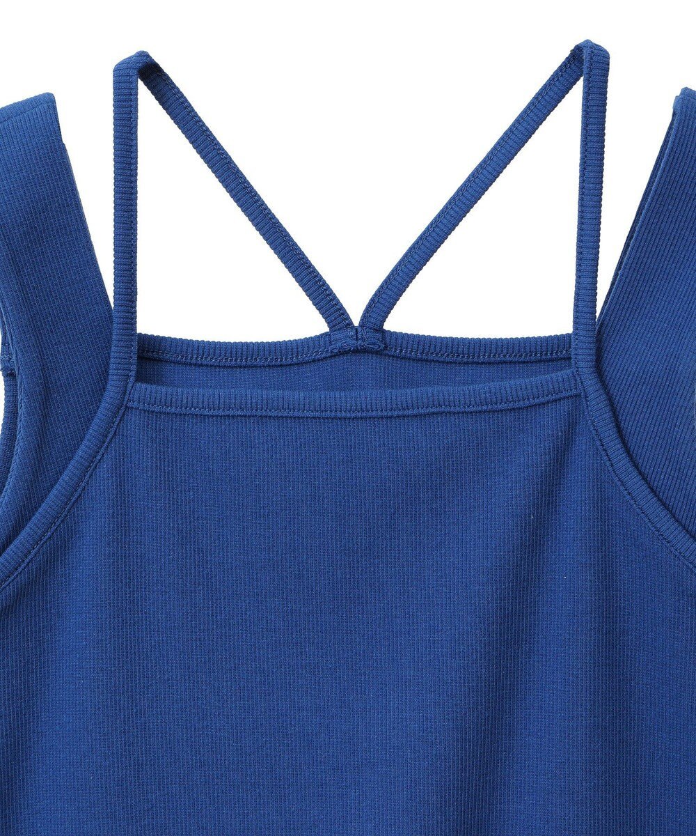 earth music&ecology レイヤードカットタンクトップ 