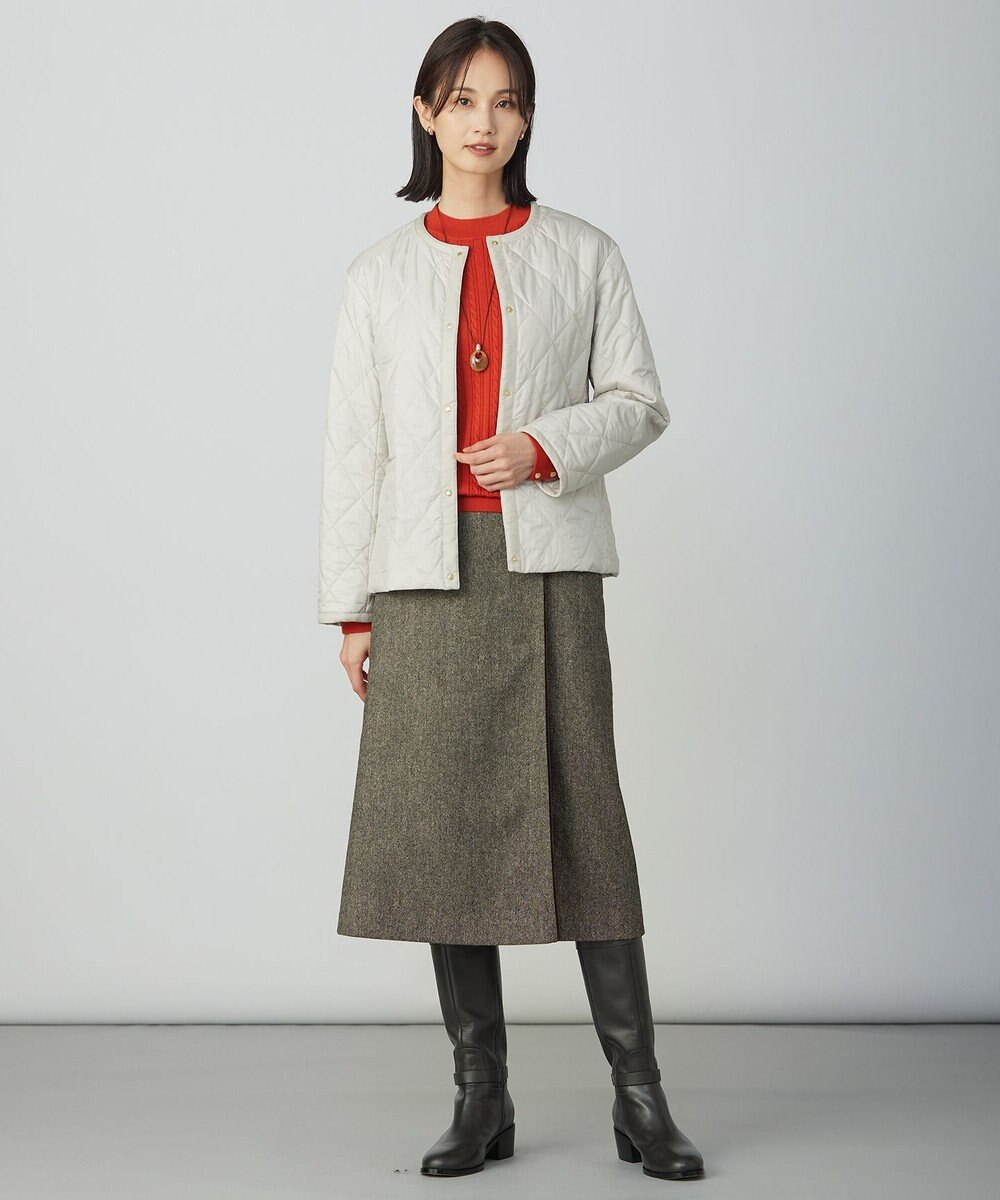 J.PRESS LADIES L ラメツイード スカート 