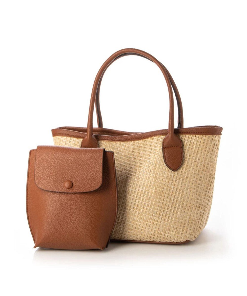 UNBILLION cachecache スマホショルダー付ポリプロピレンwayトート 