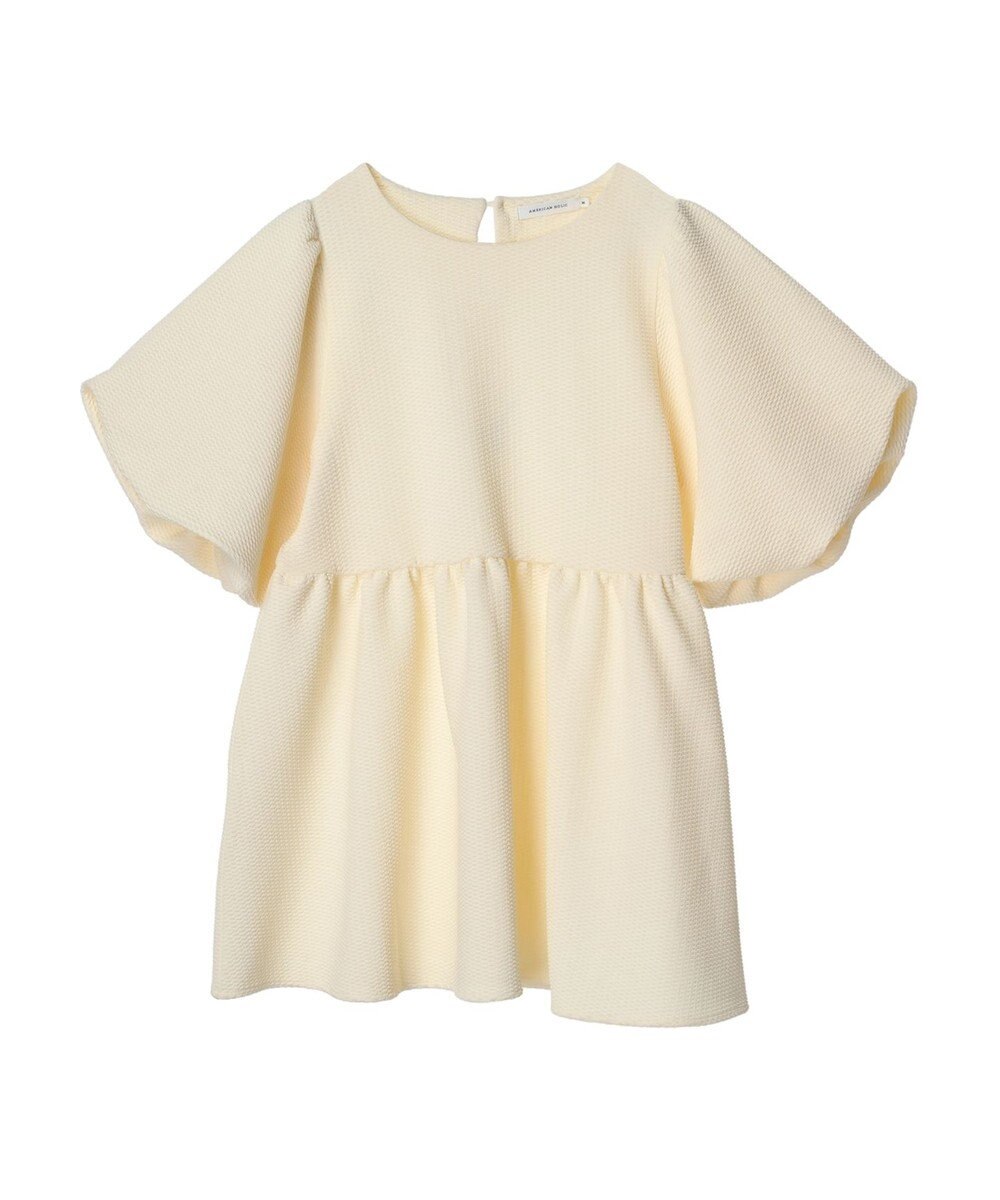 AMERICAN HOLIC ジャガードティアードカットプルオーバー 