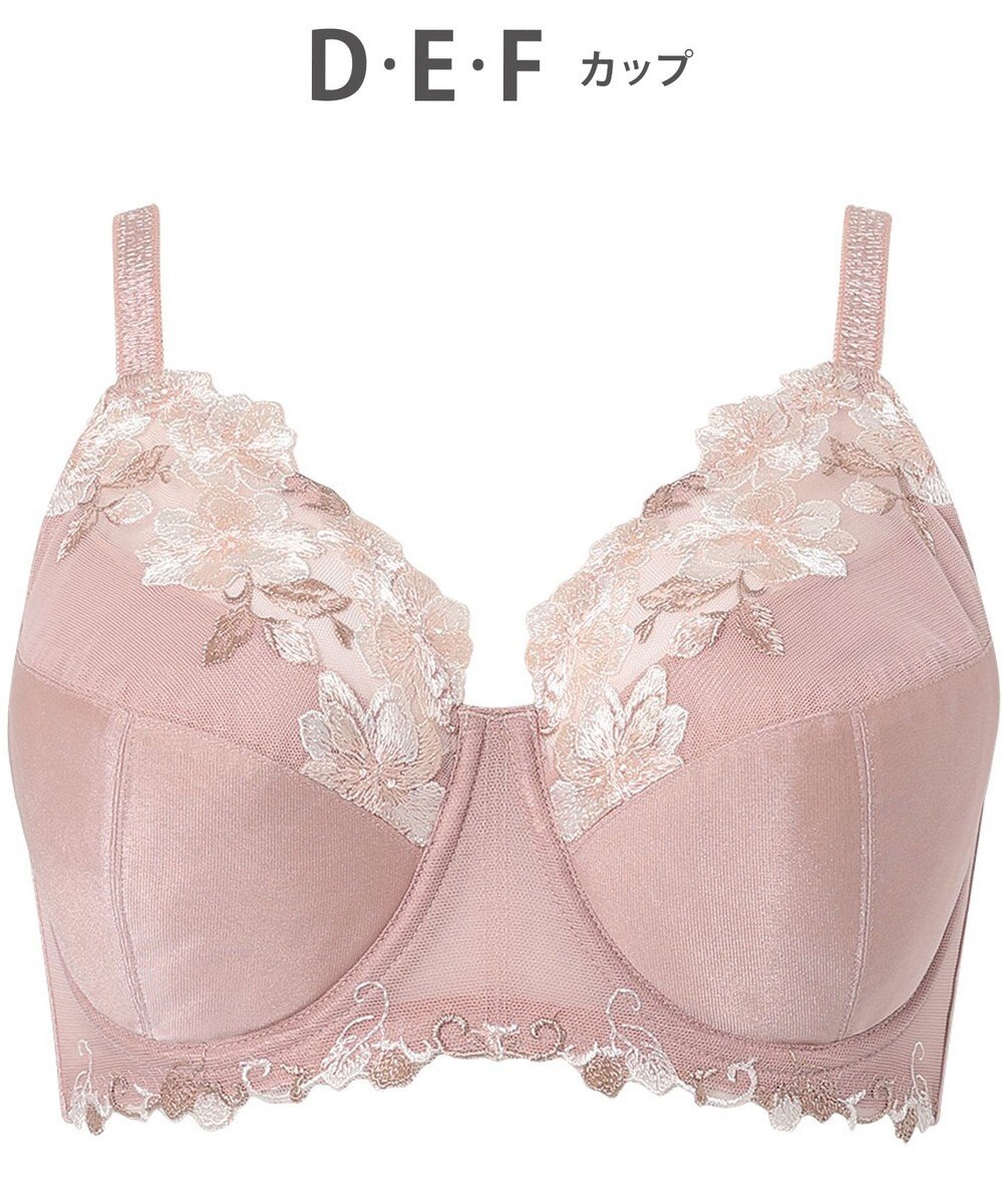 Wing ブラジャー Wing Lesiage 安定感のあるつけごこち 綿混素材(肌側) 【5010シリーズ】 フルカップブラ Hカップまで対応 大きいサイズ PB5010 ウイング／ワコール 