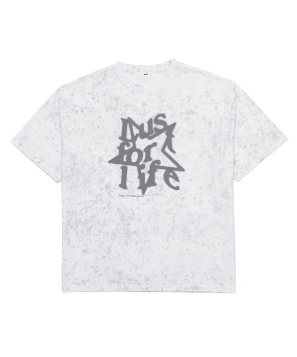 WEGO スノーパターングラフィックT（SS） 