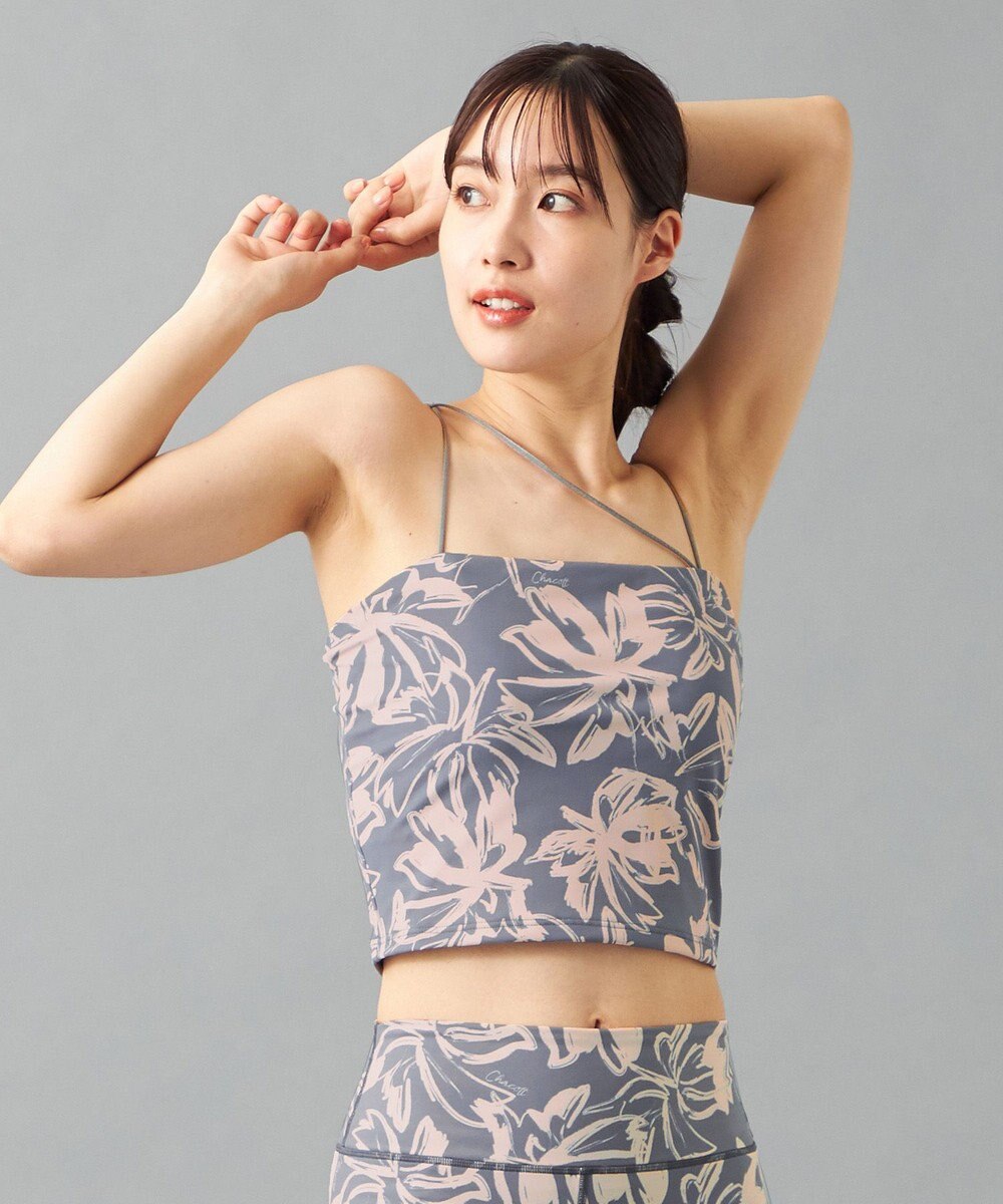 Chacott Chacott BALANCE Playful フラワーブラトップ 