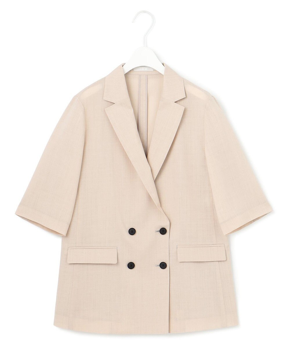 ICB L 【洗える】Peラミーシアータフタジャケット 