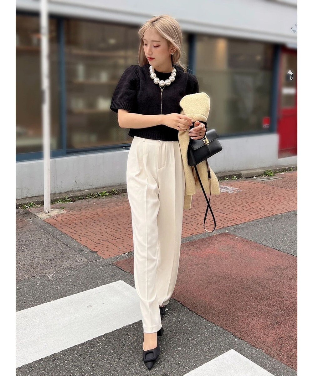 Green Parks ローゲージニットＴシャツ 