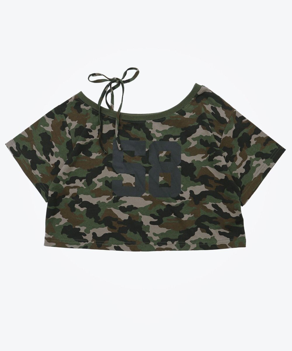 WEGO 2WAYオフショルショートT 