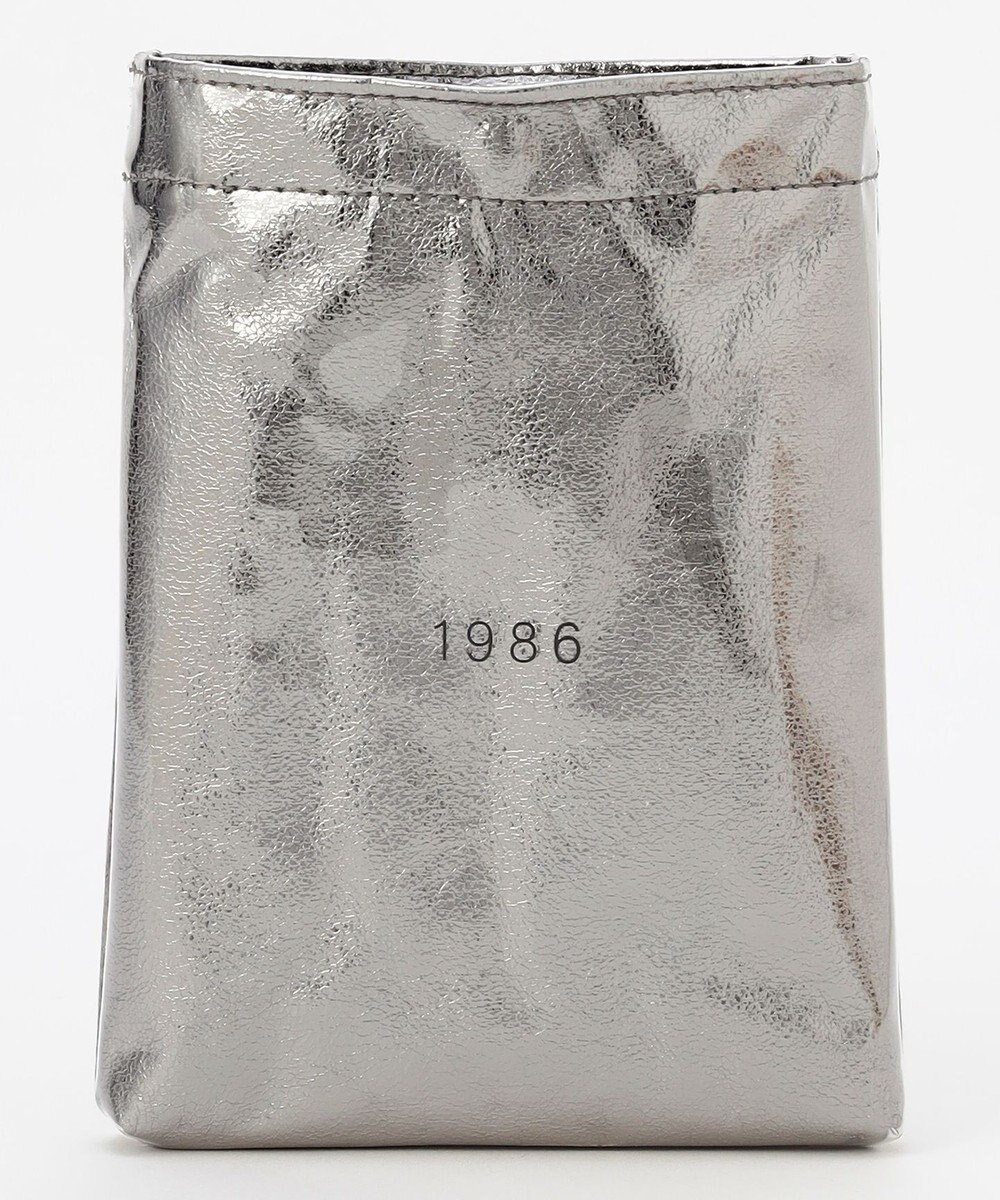 Y'SACCS PVCメタリックショルダーバッグ 