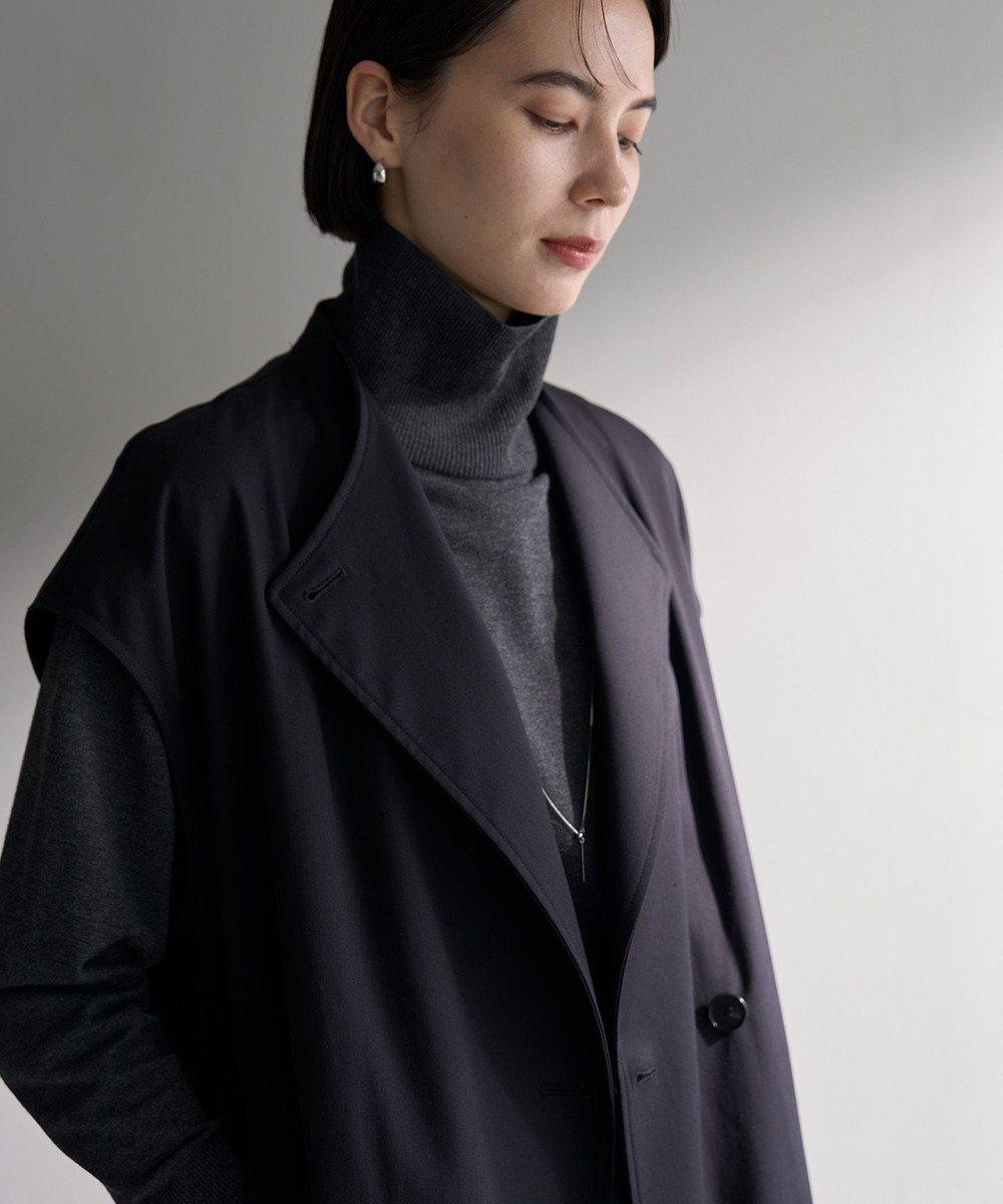 UNFILO マイビューティーニット タートルネック 