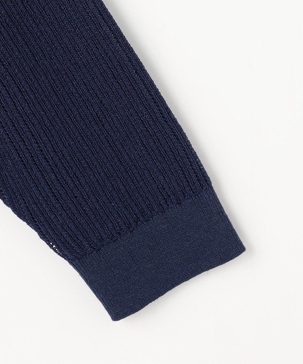 自由区 S ファインリネンナイロン カーディガン 