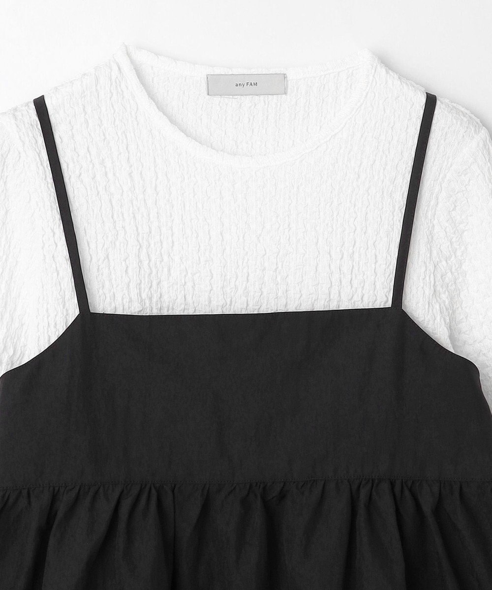 ANY L 【セットアイテム】キャミソール×プルオーバーセット 