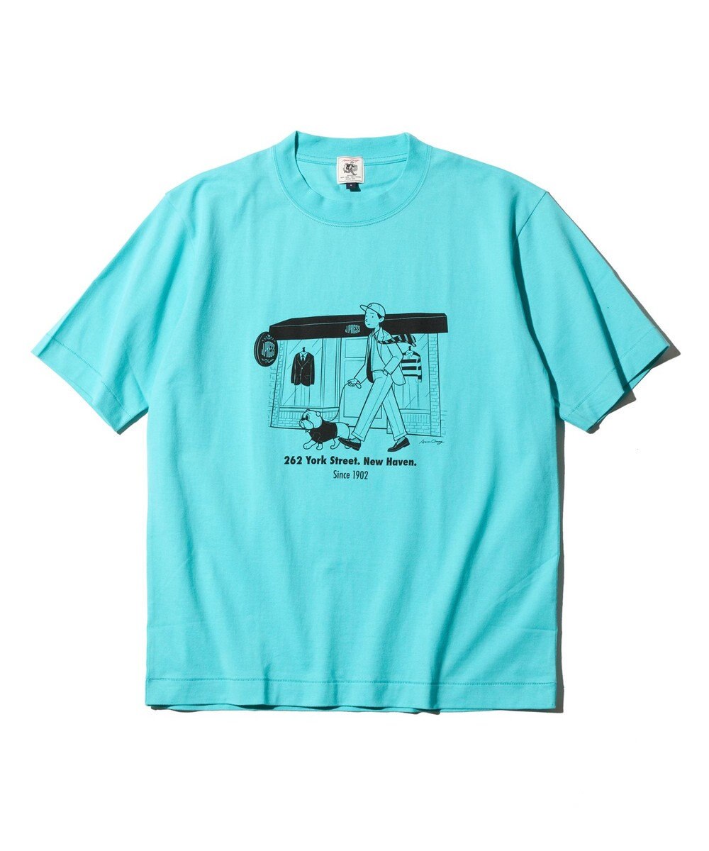 J.PRESS MEN 【AaronChang】【UNISEX】クルーネックTシャツ 
