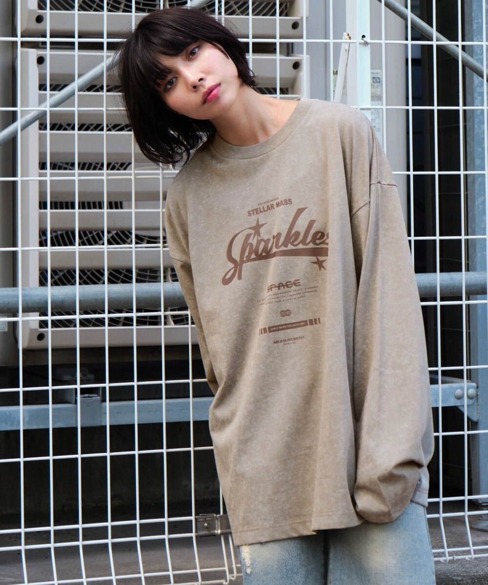 WEGO 【ユニセックス着用ITEM】スノーダイグラフィックT（LS） 