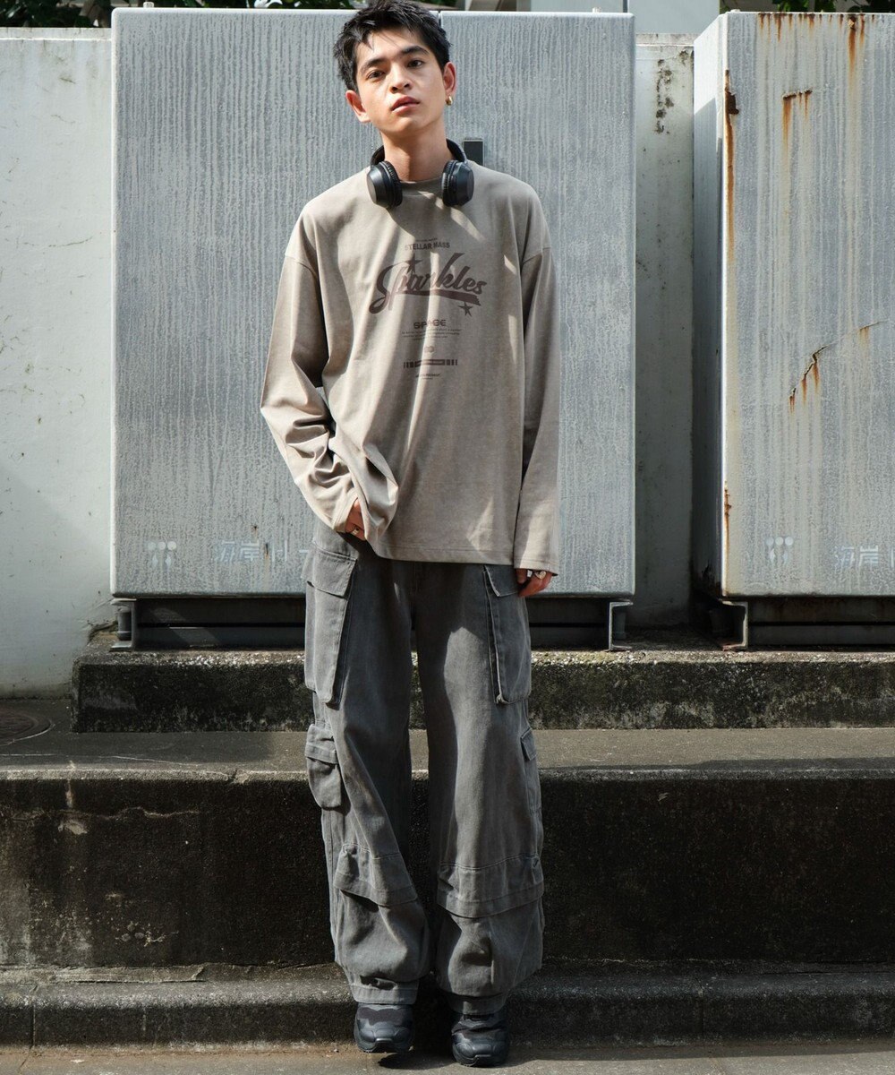 WEGO 【ユニセックス着用ITEM】スノーダイグラフィックT（LS） 