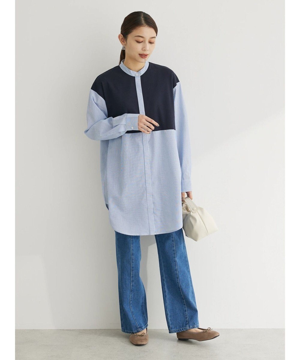 Green Parks 比翼カットドッキングチュニック 