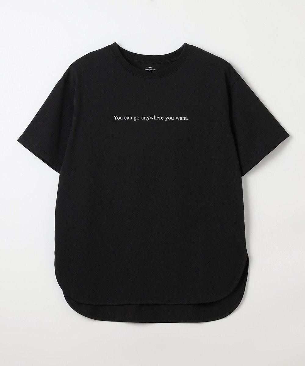 ANY オーガビッツロゴテールＴシャツ 