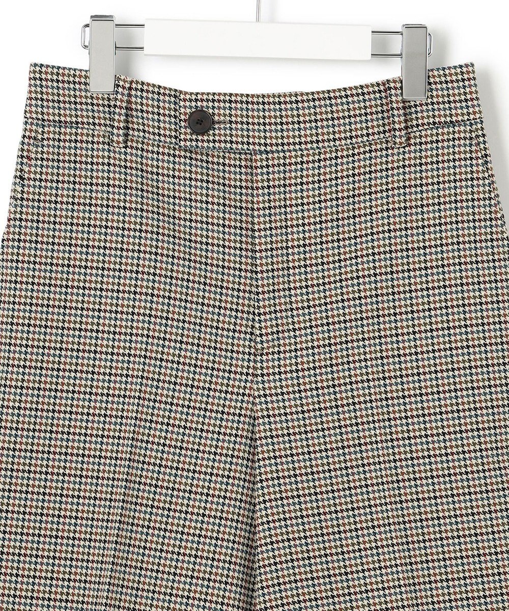 23区 ライトツイード チェック ハーフパンツ 