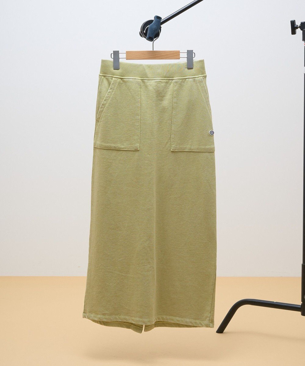 AMERICAN HOLIC DISCUS 加工裏毛ナロースカート 