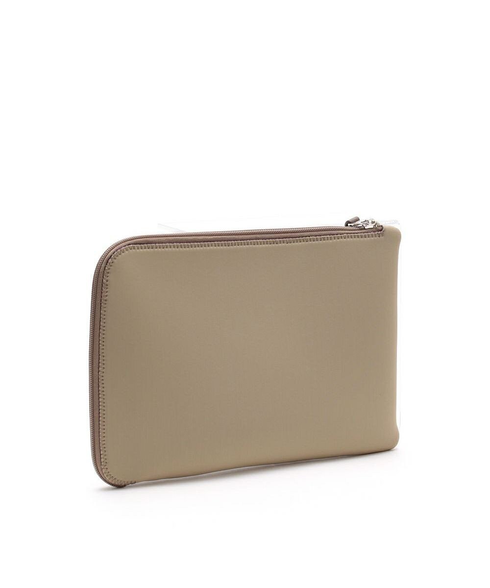 A.D.M.J. 【魔法の様に軽い】マジックライト/スパニッシュファブリックエンブレム刺しゅうフラットポーチ2セット(L/LL) 