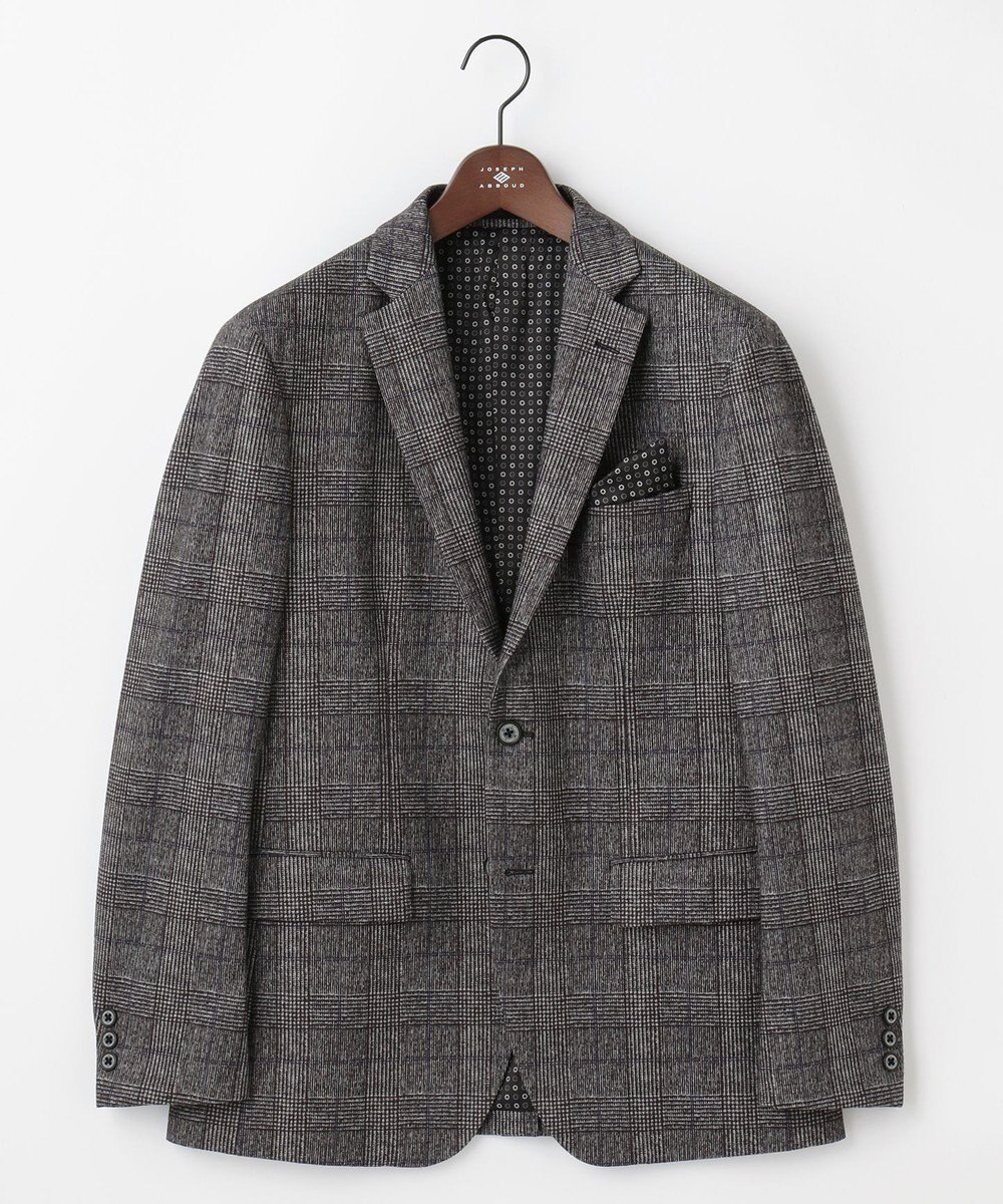 JOSEPH ABBOUD 【キングサイズ・ストレッチ/伸縮回復性】フランネルジャージージャケット 