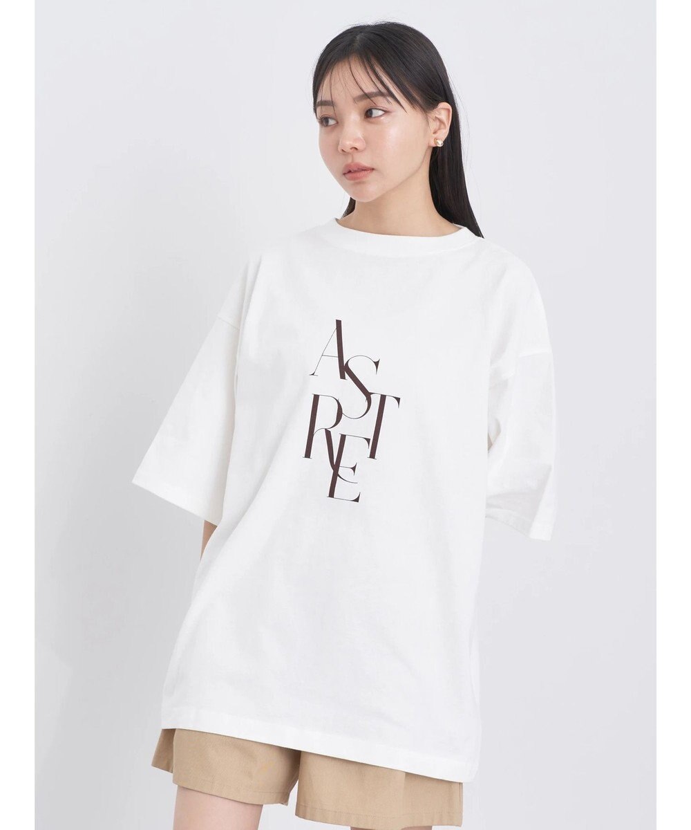 earth music&ecology バックディティールロゴＴＥＥ 