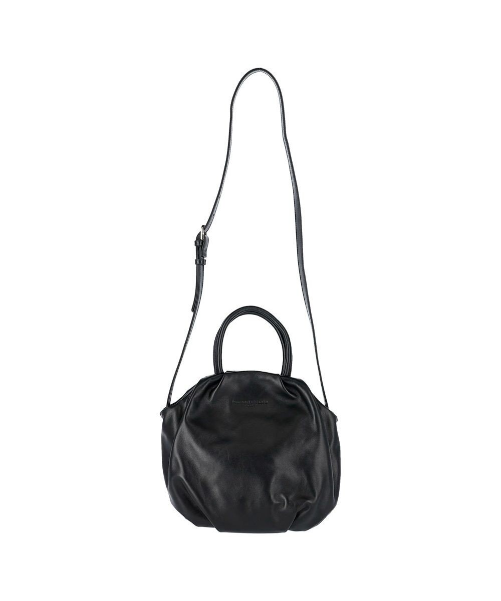 tsumori chisato CARRY ラムギャザー 2way ハンドバッグ ショルダーバッグ 