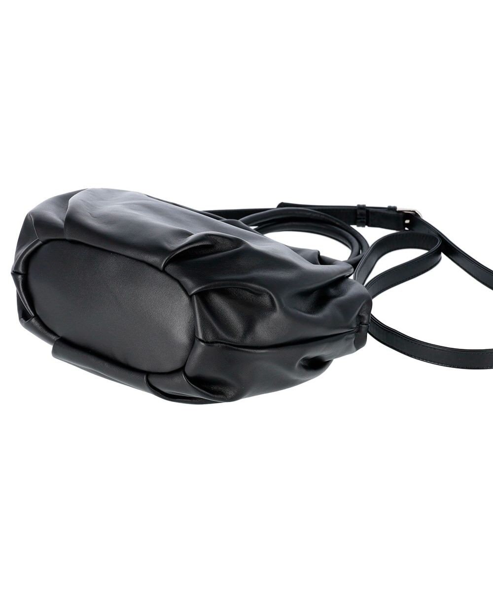 tsumori chisato CARRY ラムギャザー 2way ハンドバッグ ショルダーバッグ 