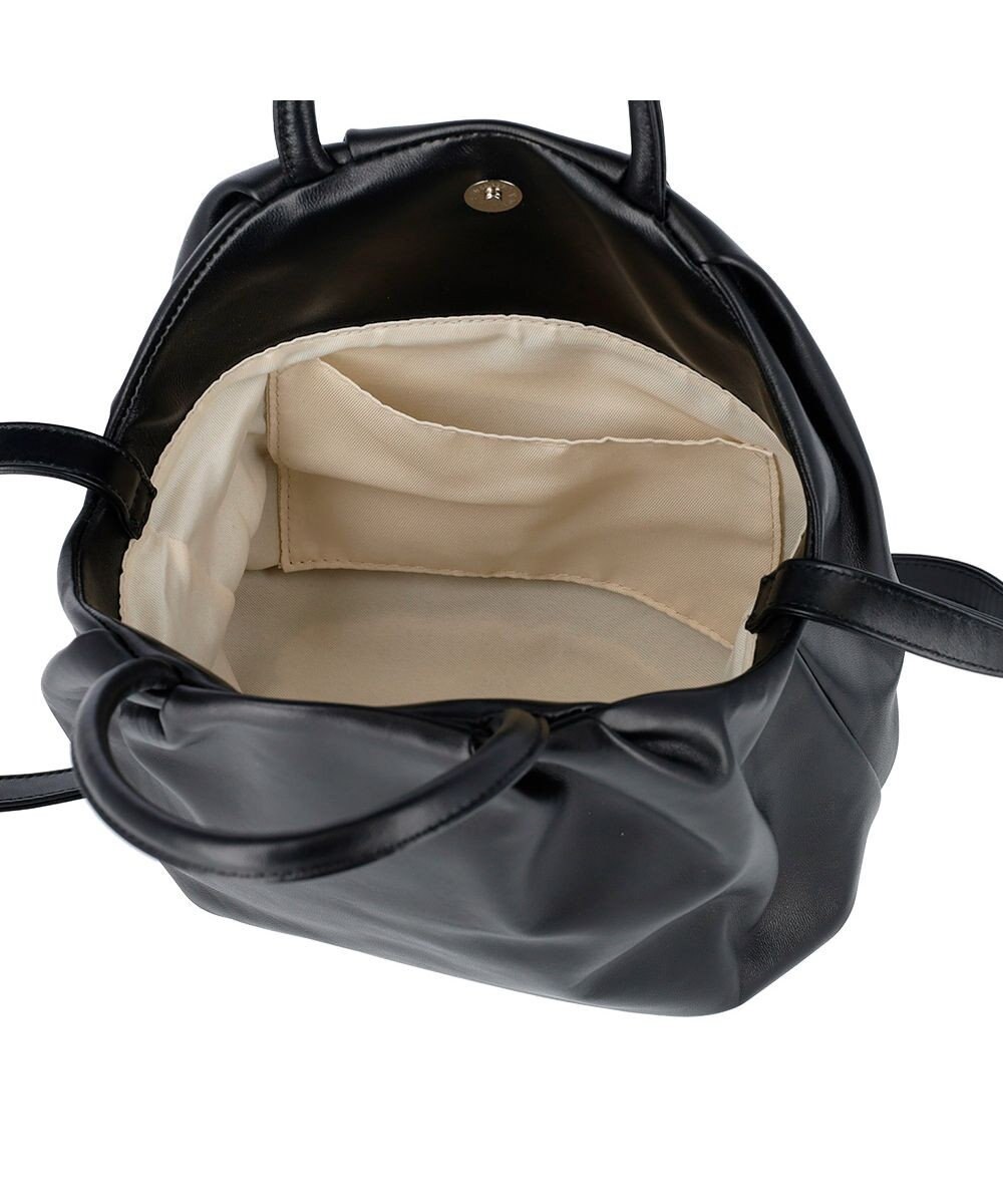 tsumori chisato CARRY ラムギャザー 2way ハンドバッグ ショルダーバッグ 