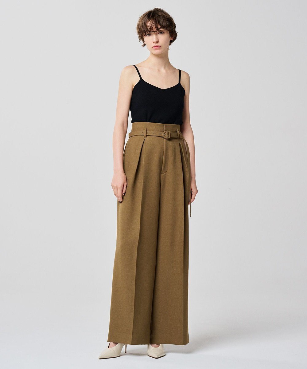 uncrave 【手洗い可】シルキーニット カップ付き キャミソール（uncrave WHITE） 