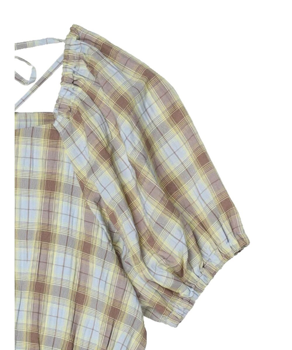 earth music&ecology ホルターネックシャーリングワンピース 